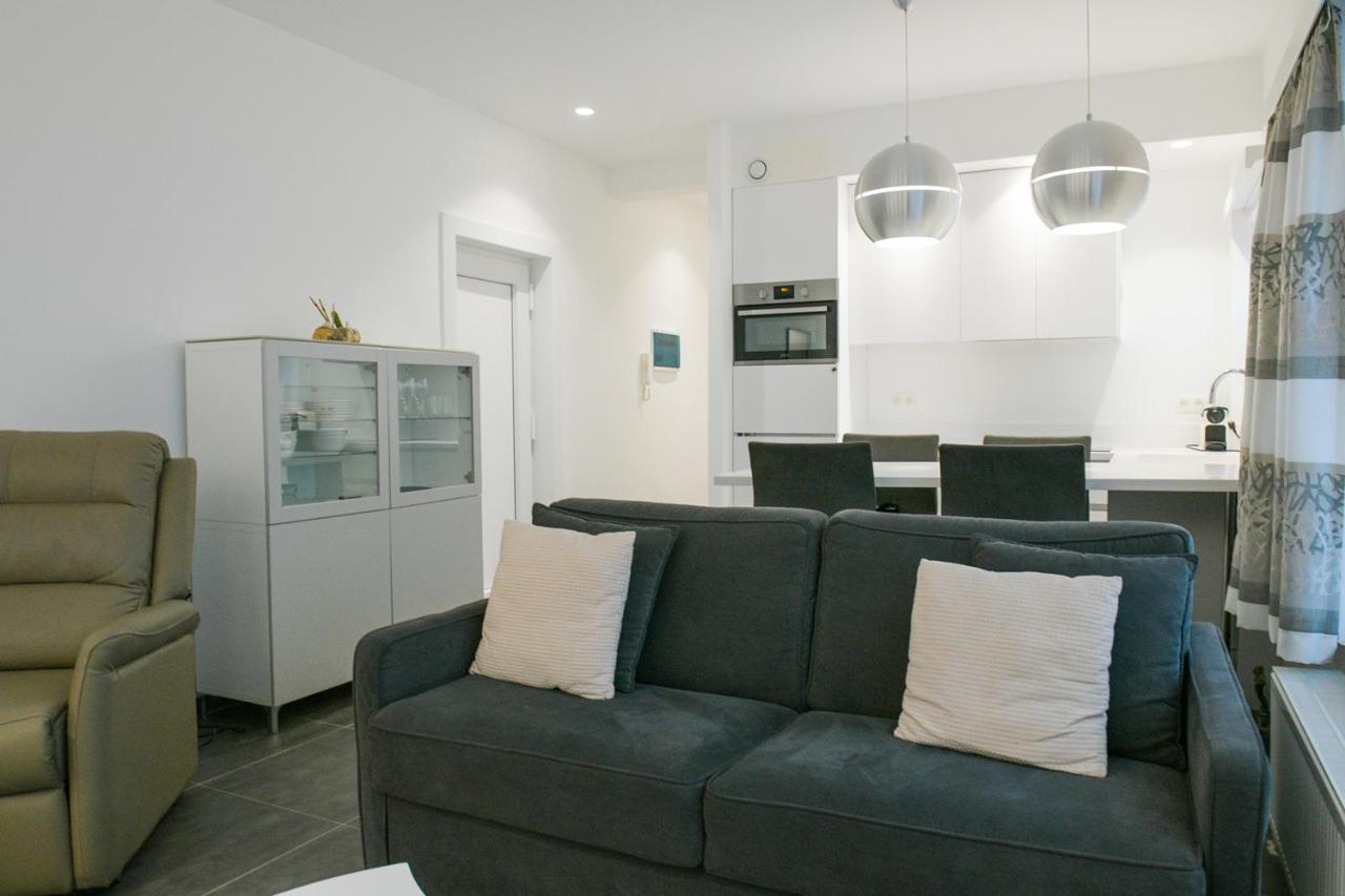 Modern Gelijkvloers Gezinsappartement Knokke-Heist Zewnętrze zdjęcie